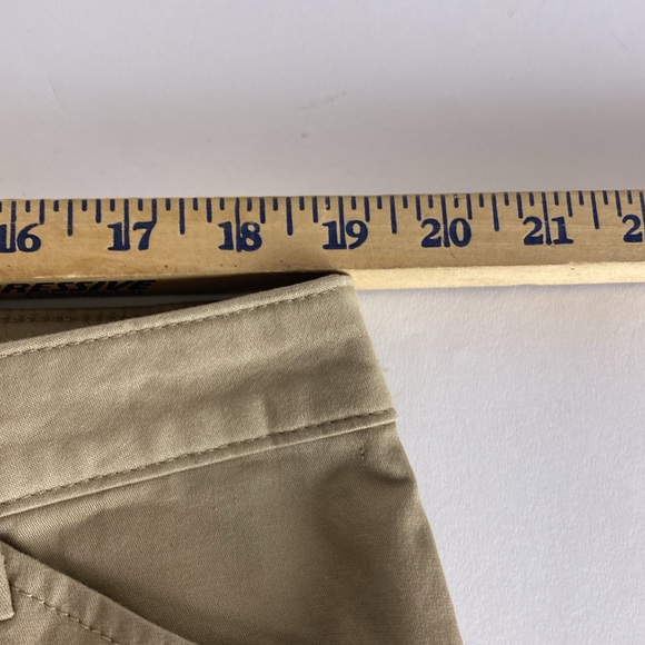Lee All Day Pants Khaki Relaxed Fit Straight Leg Womens Size 18 Tall - Picture 8 of 13